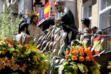 Semana Santa Cartagena, Parade of the resurrection closes an incredible week.